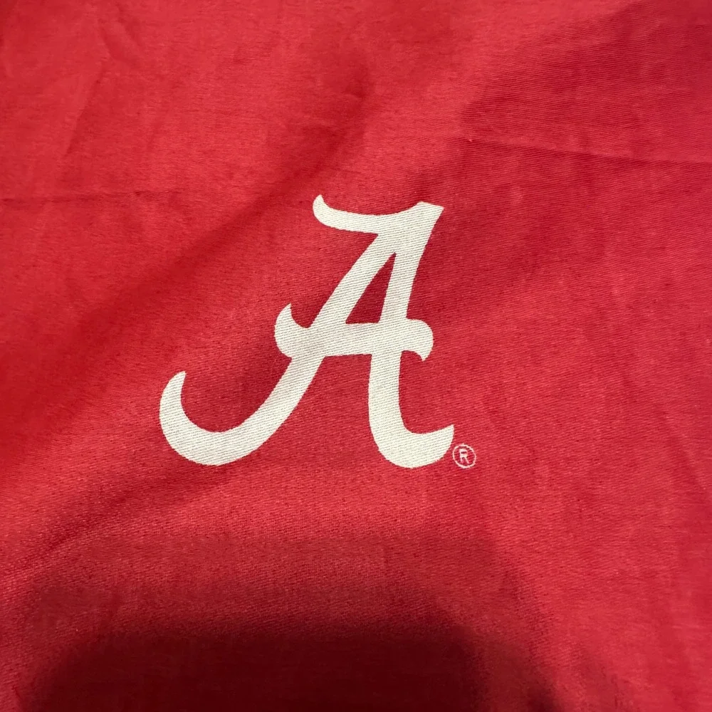 Alabama Crimson Tide College Covers Red Cotton Sateen Window Curtain Panel 42x83